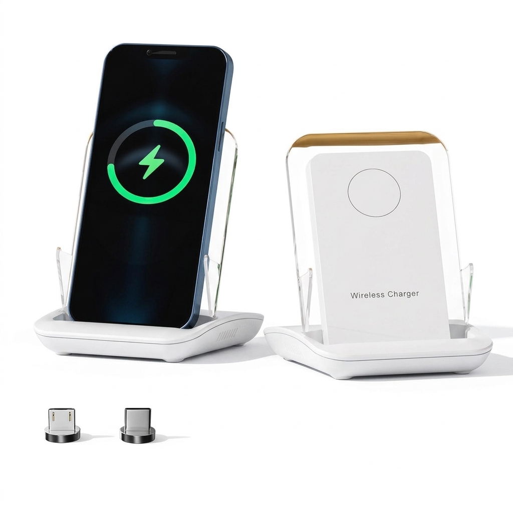 Support De Charge Sans Fil Magnétique Pour Téléphone Avec Amplificate
