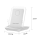 Support De Charge Sans Fil Pour Smartphone De Bureau Avec Amplificateur Sonore Passif Et Adaptateurs Magnétiques - www.yonis-...