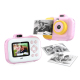 Appareil Photo Numérique Pour Enfants Avec Impression Thermique Instantanée Écran 2.4 Pouces 42 Millions De Pixels Vidéo 2.7K...