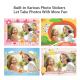 Appareil Photo Numérique Pour Enfants Avec Impression Thermique Instantanée Écran 2.4 Pouces 42 Millions De Pixels Vidéo 2.7K...