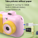 Appareil Photo Numérique Pour Enfants Avec Impression Thermique Instantanée Écran 2.4 Pouces 42 Millions De Pixels Vidéo 2.7K...