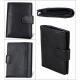 Portefeuille Homme Porte-Carte Protection Magnétique RFID Véritable Cuir Anti-Magnet Paquet Passeport Noir - www.yonis-shop.com