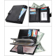Portefeuille Homme Porte-Carte Protection Magnétique RFID Véritable Cuir Anti-Magnet Paquet Passeport Noir - www.yonis-shop.com