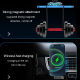 Chargeur Magsafe Sans Fil Pour Voiture Avec Support Magnétique Et Éclairage RGB - www.yonis-shop.com