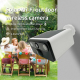 Caméra De Surveillance Solaire Extérieure WiFi 3MP 2K Batterie 9000mAh Vision Nocturne PIR IP66 Audio Bidirectionnel - www.yo...