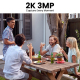 Caméra De Surveillance Solaire Extérieure WiFi 3MP 2K Batterie 9000mAh Vision Nocturne PIR IP66 Audio Bidirectionnel - www.yo...