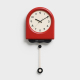 Horloge Murale À Pendule Silencieuse Pour Salon Design Crème Mouvement Continu Taille Moyenne 57 X 25 Cm - www.yonis-shop.com