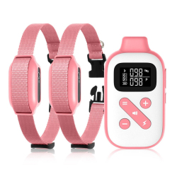 Collier De Dressage Pour Chien Avec Télécommande Portée 700 À 1000 M Étanche IPX7 3 Modes