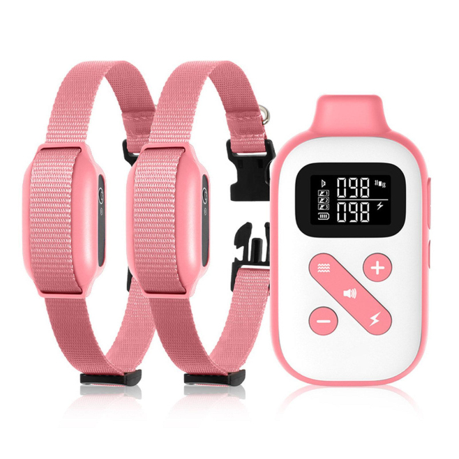 Collier De Dressage Pour Chien Avec Télécommande Portée 700 À 1000 M Étanche IPX7 3 Modes - www.yonis-shop.com