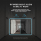 Sonnette Vidéo Connectée 1MP Avec Vision Nocturne Audio Bidirectionnel Détection PIR Wi-Fi 2,4 GHz Et Carillon Intérieur - ww...