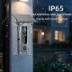 Sonnette Vidéo Sans Fil Avec Vision Nocturne Interphone Bidirectionnel Solaire IP65 Détection Humaine 120° WiFi 2,4 GHz - www...