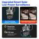 Caméra De Surveillance Solaire Connectée 4G Double Objectif 1080P Batterie 10400mAh Vision Nocturne Couleur IP66 - www.yonis-...