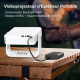 Mini Vidéoprojecteur Portable Pour Home Cinéma Android 14 Décodage Vidéo 4K WiFi 6 USB-C Correction Keystone Automatique - ww...