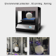 Veilleuse 3D Style Lune 7 Couleurs Lampe Lumière LED Tactile 1 W Charge USB 310 mAh PLA - www.yonis-shop.com