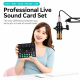 Carte Son Pour Streaming Et Podcast Avec Réduction De Bruit DSP 12 Effets 8 Heures D’Autonomie Et Bluetooth 5.1 - www.yonis-s...