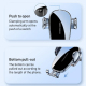 Chargeur Sans Fil Voiture Support Téléphone à Induction Infrarouge Fixation Mécanique Pour Une Recharge Rapide Et Sécurisée -...