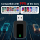 Adaptateur Sans Fil Android Auto CarPlay 2 En 1 Pour Véhicules Avec Connexion Filaire Compatible Avec 98 % WiFi Double Bande ...
