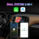 Adaptateur Sans Fil Android Auto CarPlay 2 En 1 Pour Véhicules Avec Connexion Filaire Compatible Avec 98 % WiFi Double Bande ...
