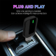 Adaptateur Sans Fil Android Auto CarPlay 2 En 1 Pour Véhicules Avec Connexion Filaire Compatible Avec 98 % WiFi Double Bande ...