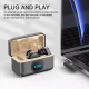 Microphone Sans Fil USB-C Lavalier Avec Réduction De Bruit Et Clip Magnétique - www.yonis-shop.com
