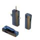 Microphone Sans Fil 3 En 1 Pour iPhone Type-C USB-C Jack 3.5mm Smartphone Appareil Photo PC Haute Qualité Réduction De Bruit ...