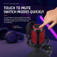 Microphone Condensateur USB À Réduction De Bruit Cardioïde 192 KHz 24 Bits Avec Éclairage RGB - www.yonis-shop.com