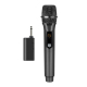GE1 Handheld 2.4G Rechargeable Wireless Microphone, Style: Single Microphone(Black Grey)