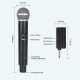 Microphone Sans Fil UHF À Main 2 En 1 Pour Prise De Parole Portée 50 M Sourdine Noise Lock Batteries Lithium - www.yonis-shop...