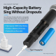 Microphone Sans Fil UHF À Main 2 En 1 Pour Prise De Parole Portée 50 M Sourdine Noise Lock Batteries Lithium - www.yonis-shop...