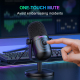 Microphone Condensateur USB De Bureau Cardioïde Avec Son Clair Éclairage RGB Et Plug And Play - www.yonis-shop.com