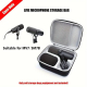 Étui De Voyage Robuste Pour Microphone Protection Antichoc Et Imperméable Avec Intérieur Doux Et Rangement Pratique - www.yon...