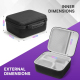 Étui De Voyage Robuste Pour Microphone Protection Antichoc Et Imperméable Avec Intérieur Doux Et Rangement Pratique - www.yon...