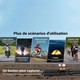 Caméscope Numérique Étanche 4K Avec Écran IPS Et Batterie Longue Durée Pour Cyclisme - www.yonis-shop.com