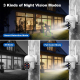 Camera IP Avec Vision Nocturne Infrarouge Suivi Humanoïde AI 1080P Audio Bidirectionnel Stockage Jusqu'à 128GB - www.yonis-sh...