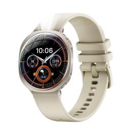 Montre Connectée Santé Avec Écran AMOLED Suivi Cardiaque Oxygène Sanguin Pression Artérielle Santé Féminine Assistant Vocal -...