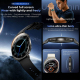 Montre Connectée Santé Avec Écran AMOLED Suivi Cardiaque Oxygène Sanguin Pression Artérielle Santé Féminine Assistant Vocal -...