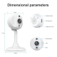 Mini Camera HD WiFi Surveillance Avec Intercom Bidirectionnel Vision Nocturne Détection De Mouvement - www.yonis-shop.com