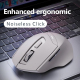 Souris Sans Fil Bluetooth 5.0 4.0 Tri-mode Rechargeable Silencieuse Pour Bureau Et Gaming DPI Ajustable 800-1200-1600 Type-C ...