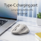 Souris Sans Fil Bluetooth 5.0 4.0 Tri-mode Rechargeable Silencieuse Pour Bureau Et Gaming DPI Ajustable 800-1200-1600 Type-C ...
