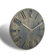 Horloge Murale Minimaliste 30 cm Design Moderne Silencieux Pour Salon Chambre Cuisine Couleur Noire - www.yonis-shop.com
