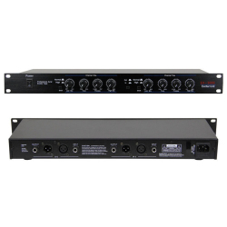 Processeur Audio Exciteur Aural Double Canal À Réglage Indépendant Avec Réverbération DSP Rack 1U Et Connectique XLR