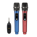 Kit De 2 Microphones Sans Fil &Agrave; Main 2.4 GHz Avec R&eacute;duction Du Bruit Et Port&eacute;e De 50 M - www.yonis-shop.com