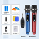 Kit De 2 Microphones Sans Fil À Main 2.4 GHz Avec Réduction Du Bruit Et Portée De 50 M - www.yonis-shop.com