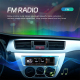 # Autoradio MP3 Simple DIN Avec Bluetooth Support De Téléphone Carte Mémoire 32 Go USB AUX Et Radio FM - www.yonis-shop.com