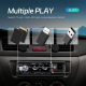 # Autoradio MP3 Simple DIN Avec Bluetooth Support De Téléphone Carte Mémoire 32 Go USB AUX Et Radio FM - www.yonis-shop.com