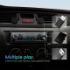 Autoradio 1 DIN Bluetooth MP3 Radio FM Puissance 4 X 45 W Double USB AUX Lecteur TF Microphone Sans Fil - www.yonis-shop.com