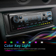 Autoradio 1 DIN Bluetooth MP3 FM Avec Carte Mémoire 64 Go Double USB AUX Microphone Sans Fil 4 x 45 W - www.yonis-shop.com
