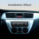 Autoradio 1 DIN Bluetooth MP3 FM Avec Carte Mémoire 64 Go Double USB AUX Microphone Sans Fil 4 x 45 W - www.yonis-shop.com