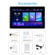 Autoradio MP5 1 DIN Écran Tactile IPS HD 10.1 Pouces Bluetooth 5.2 Duplication D Écran Smartphone - www.yonis-shop.com