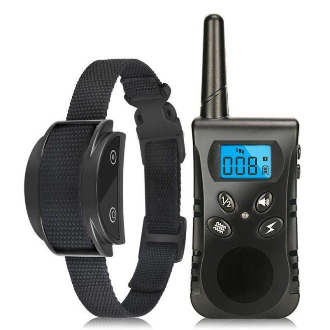 Collier De Dressage Pour Chien Anti Aboiement Télécommandé 3 Modes 100 Niveaux Récepteur Étanche IP67 - www.yonis-shop.com